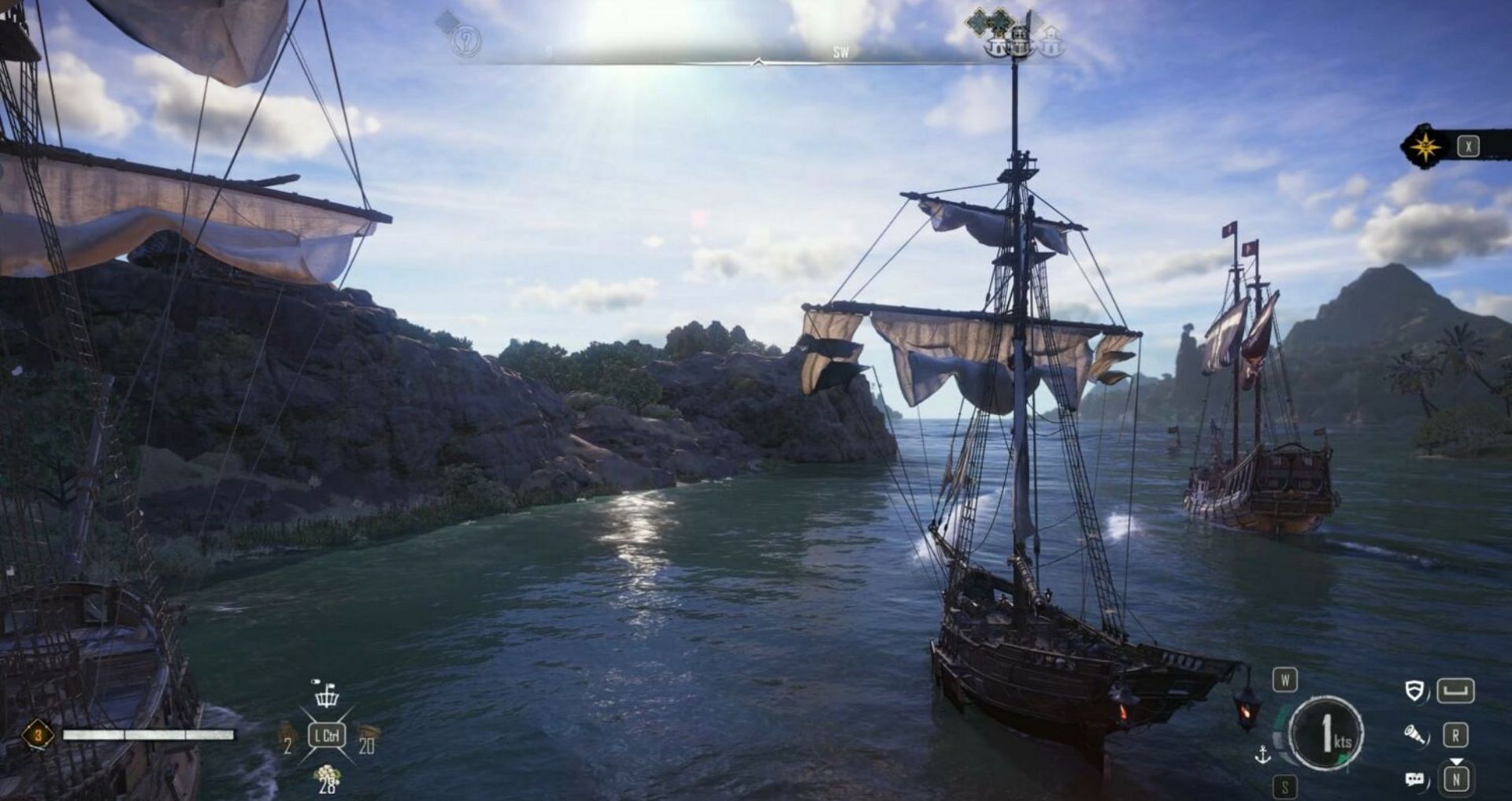 Avoiding fights may increase your chances to win at Cutthroat Cargo in Skull and Bones (Image via Ubisoft)